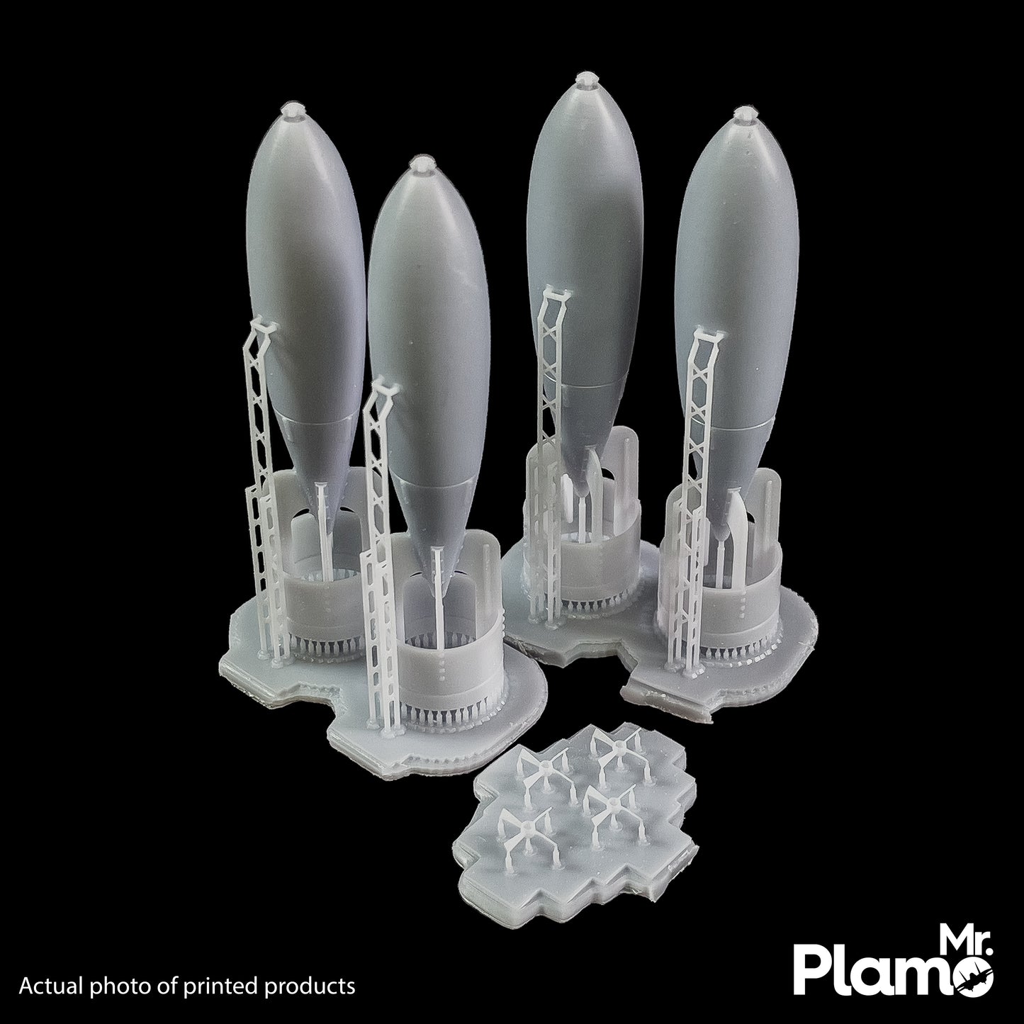 British General Purpose 500lbs "Long Tail" Bombs - 1/32 4pcs