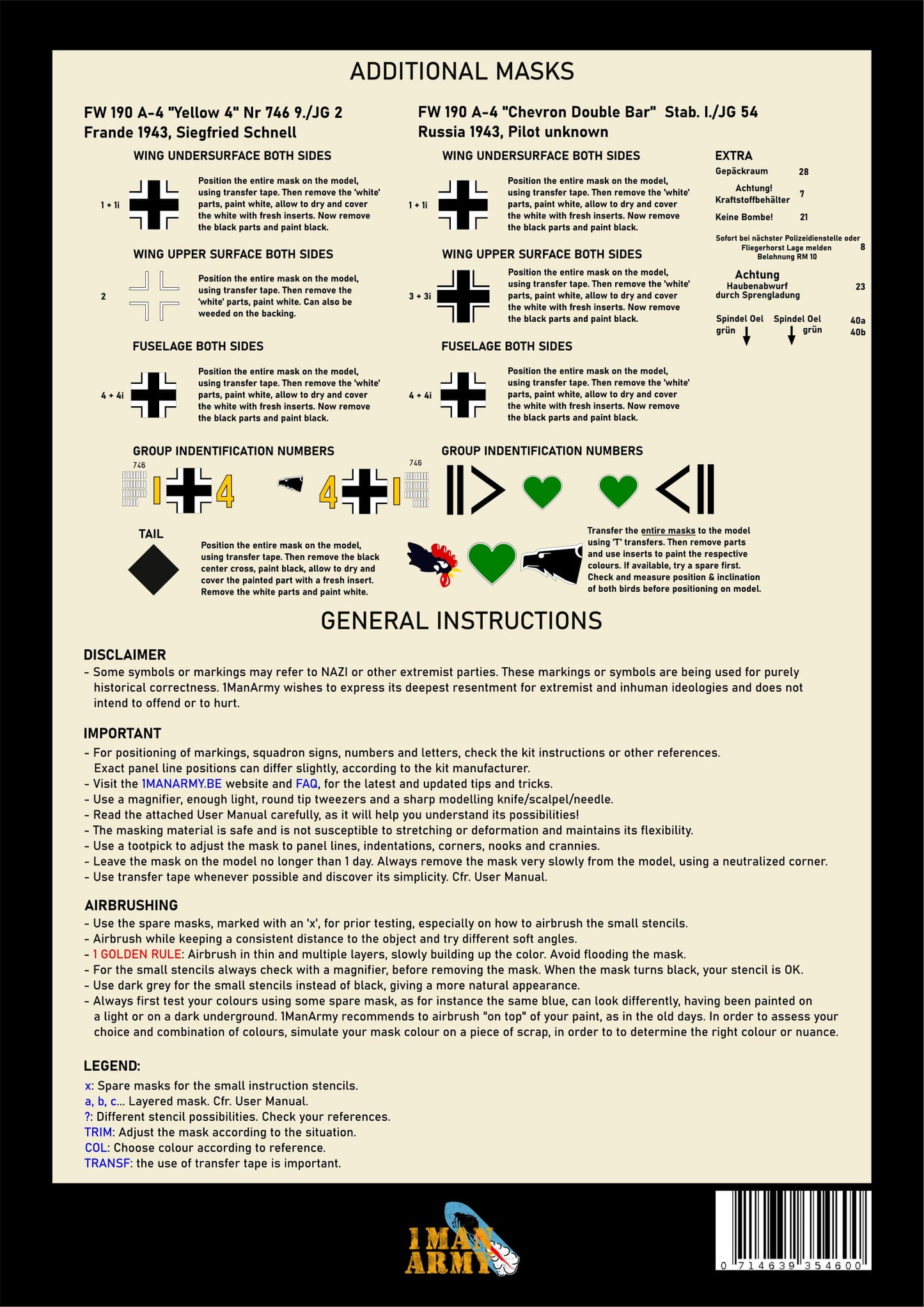 Focke Wulf FW-190 A-4 - (Zoukei Mura)