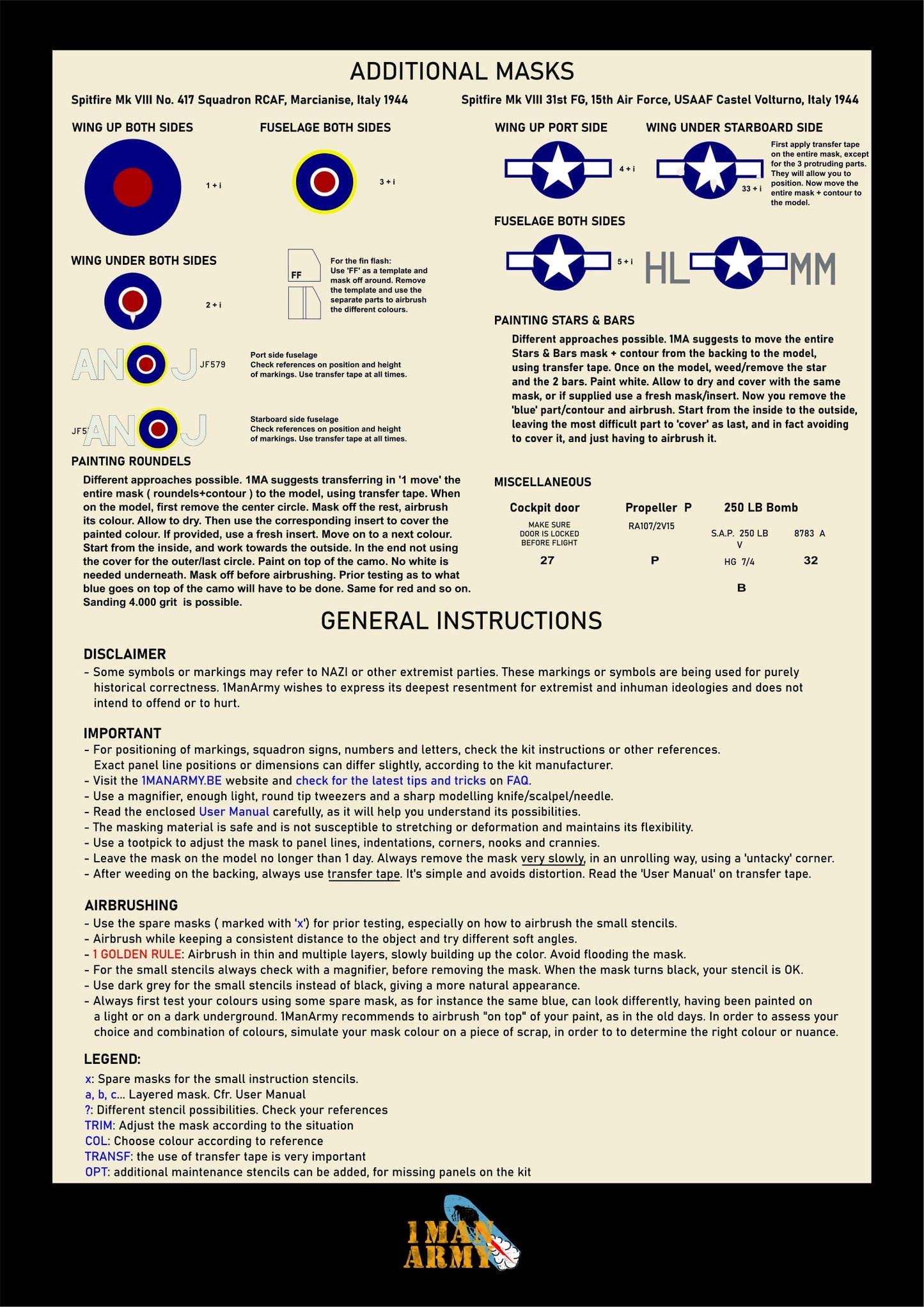 Supermarine Spitfire MK.VIII - (Tamiya)