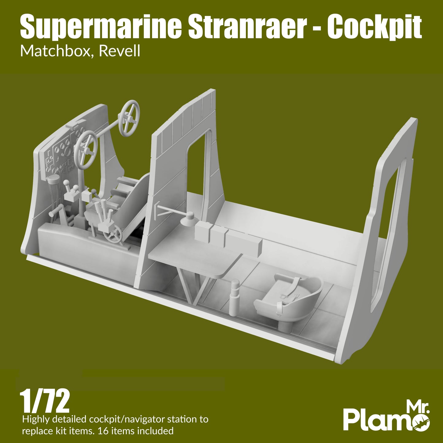 Supermarine Stranraer - Cockpit Upgrades