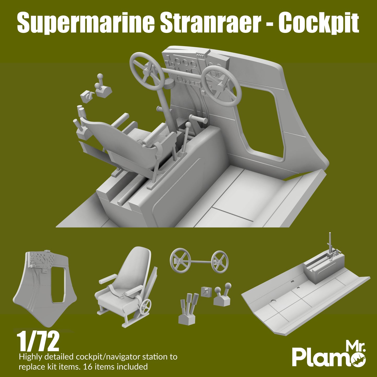 Supermarine Stranraer - Cockpit Upgrades