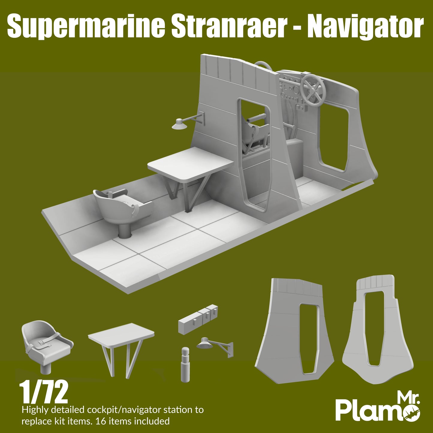 Supermarine Stranraer - Cockpit Upgrades