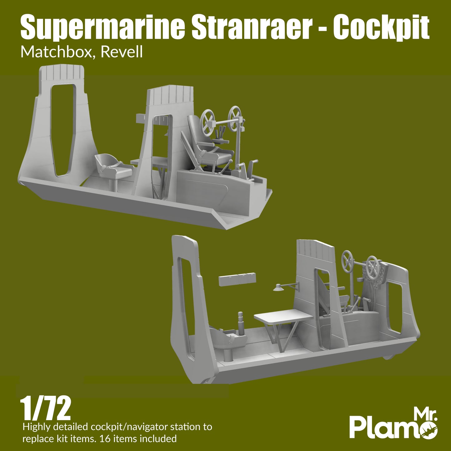 Supermarine Stranraer - Cockpit Upgrades