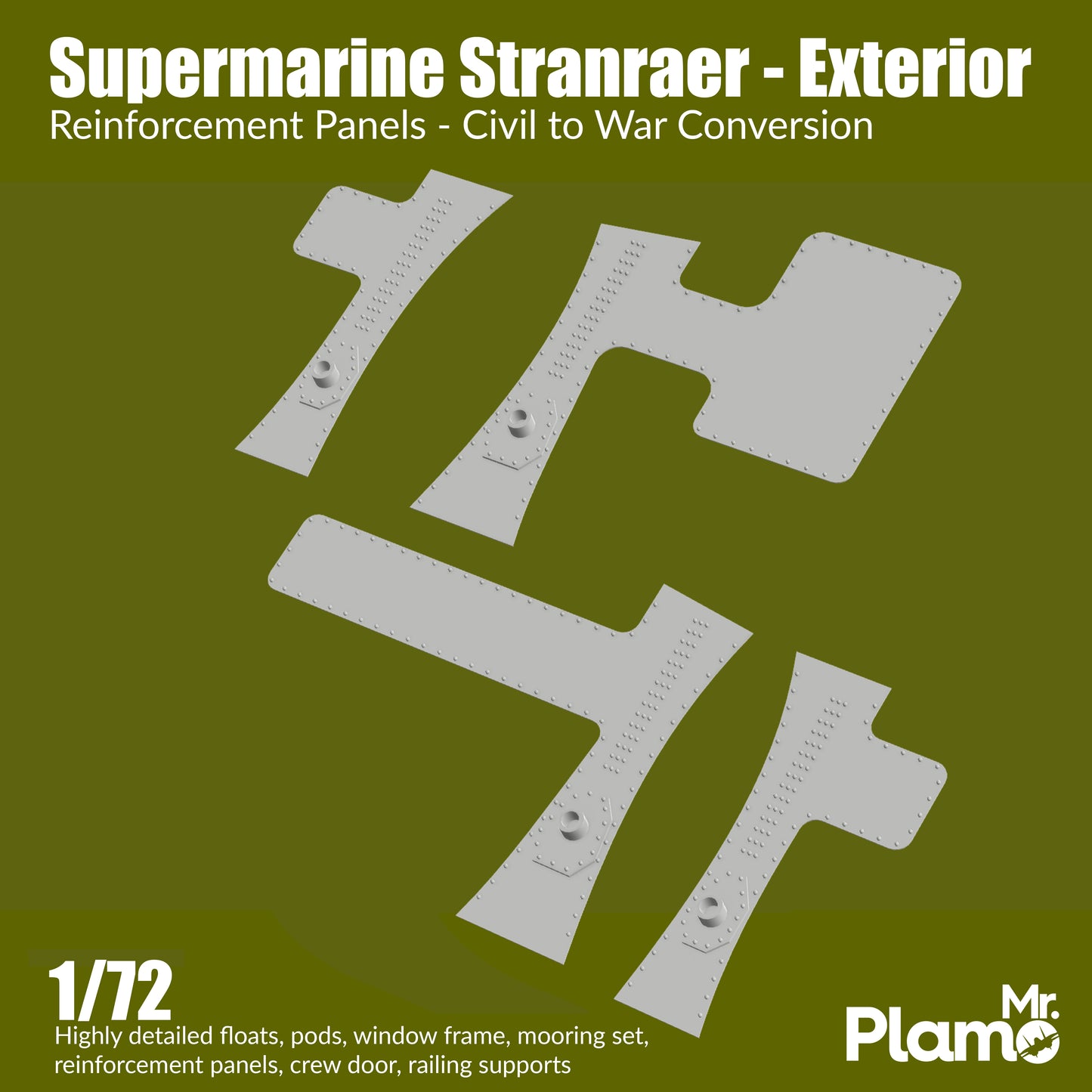 Supermarine Stranraer - Exterior Details (DIGITAL FILE)