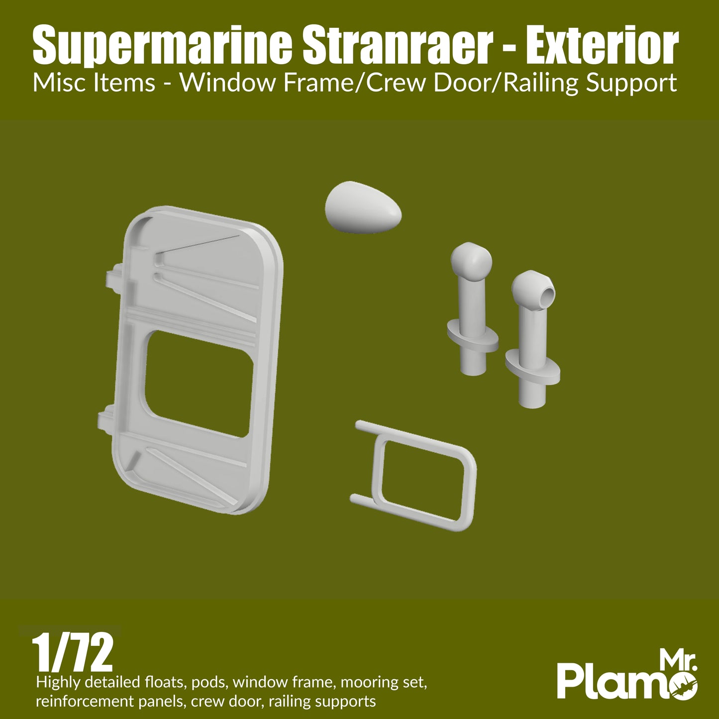 Supermarine Stranraer - Exterior Details (DIGITAL FILE)