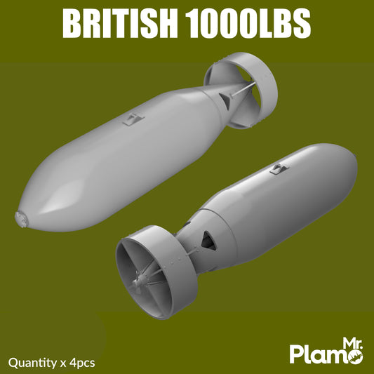 British General Purpose 1000lbs -  4pcs