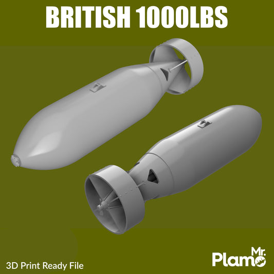 British GP 1000lbs Bomb (DIGITAL FILE)