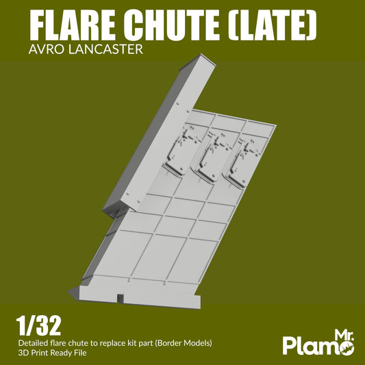 Avro Lancaster Flare Chute - Late (DIGITAL FILE)