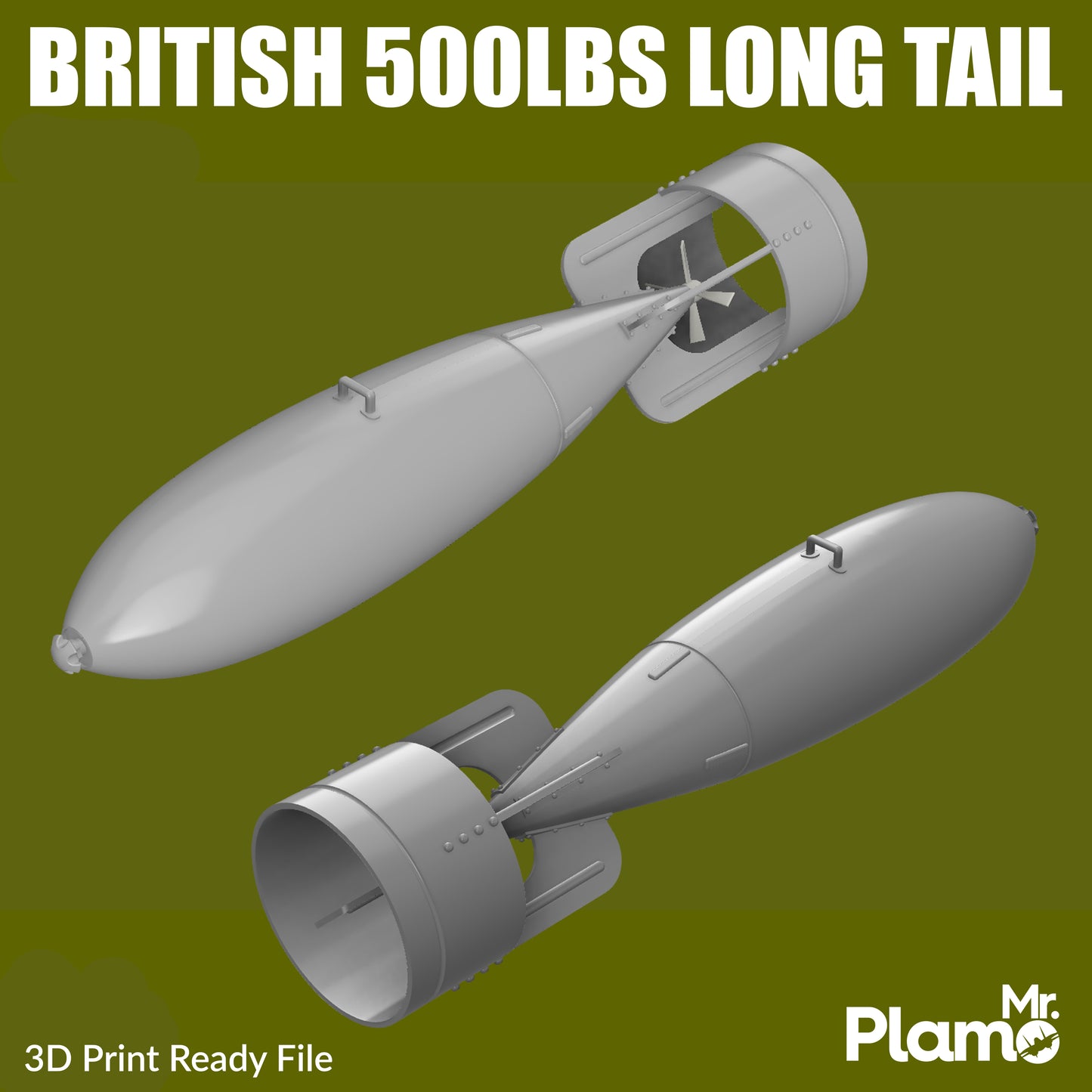 British GP 500lbs "Long Tail" (DIGITAL FILE)