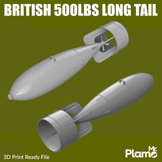 British GP 500lbs "Long Tail" (DIGITAL FILE)