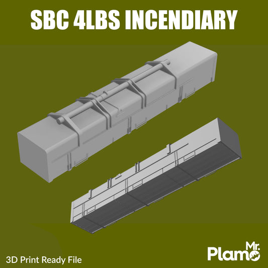 Small Bomb Containers with 4lbs Incendiary (DIGITAL FILE)