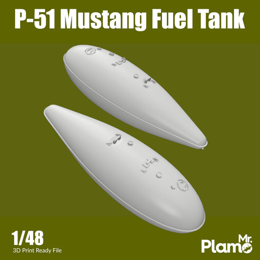 P-51 Mustang Fuel Tanks - (Digital File)