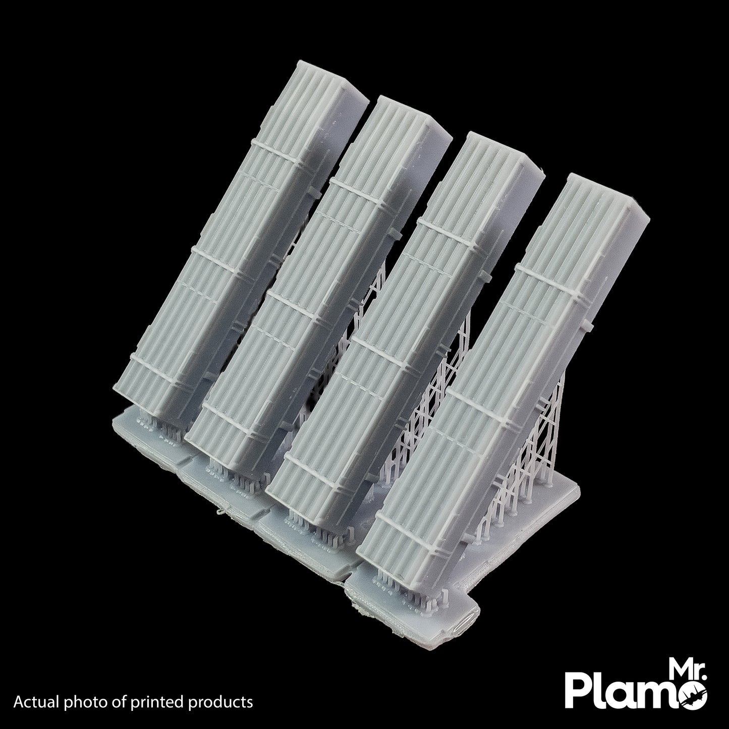 Small Bomb Containers with 4lbs Incendiary - 1/32 4pcs