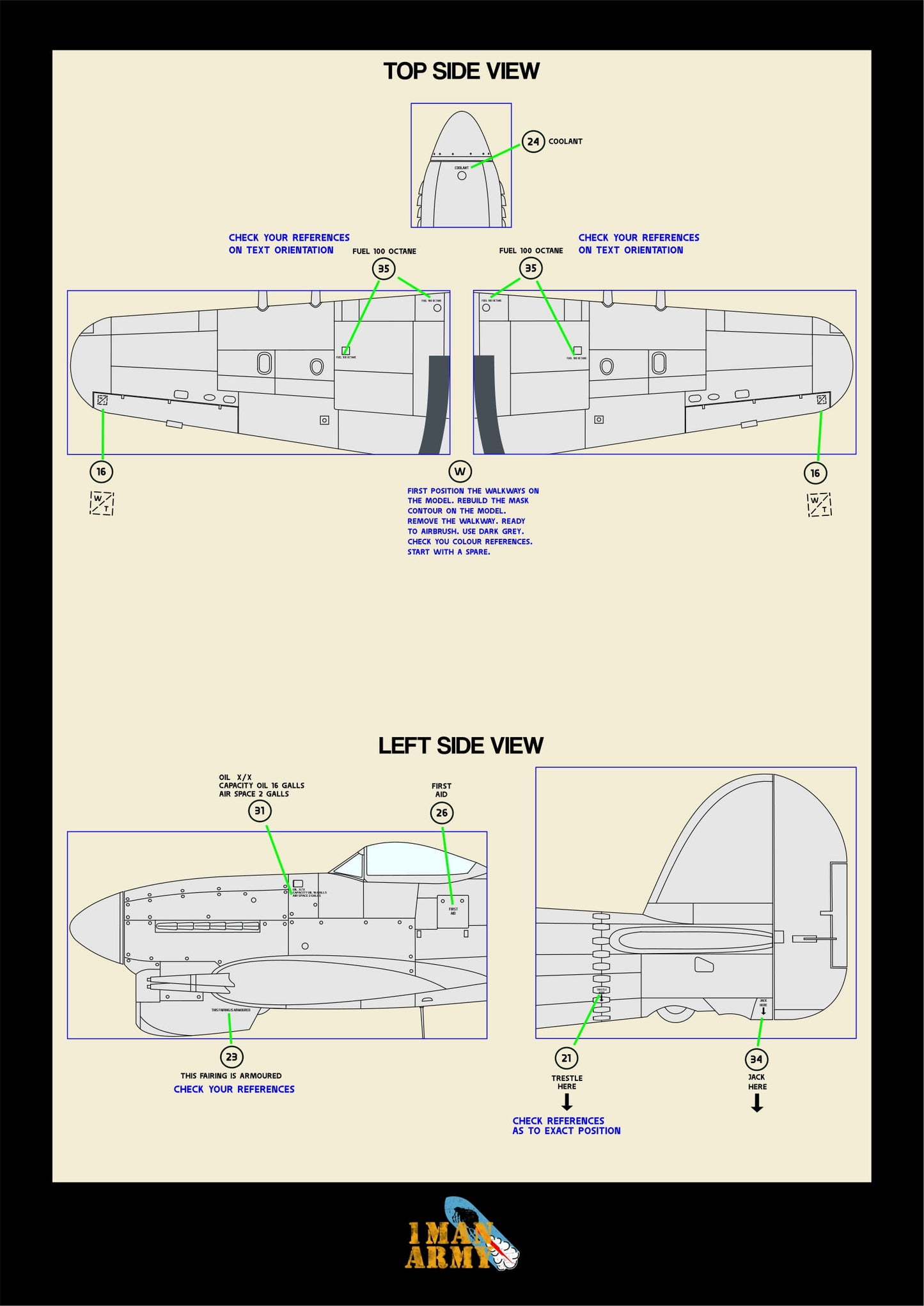 Hawker 'Typhoon' MK.1B (Airfix)