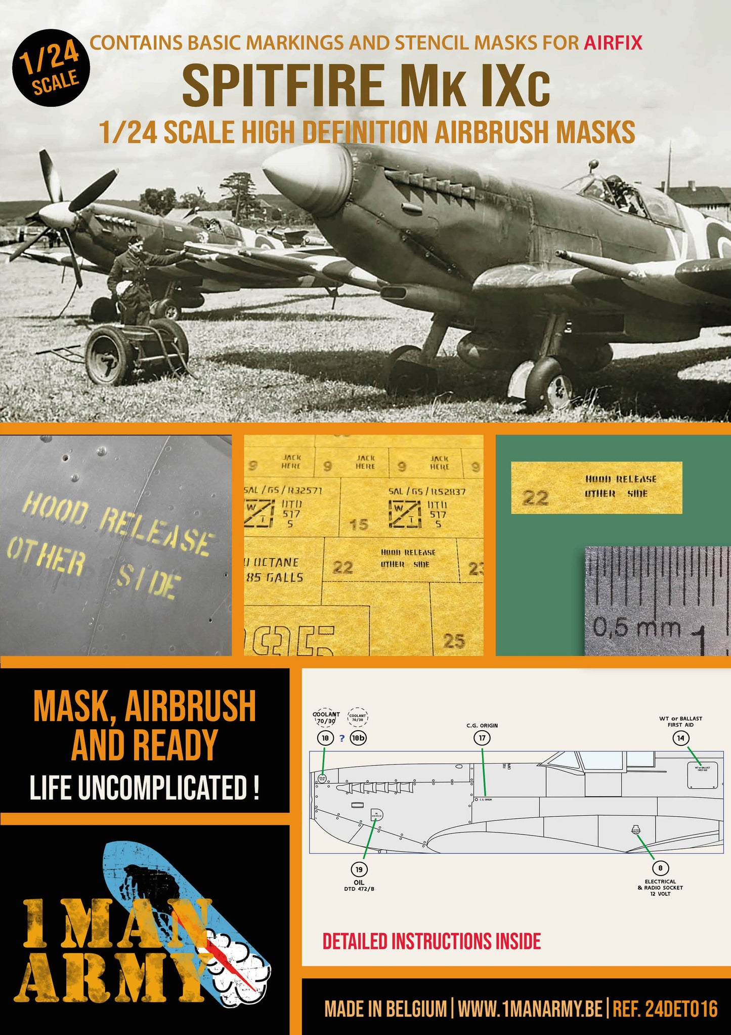 Spitfire MK.IXc (Airfix)