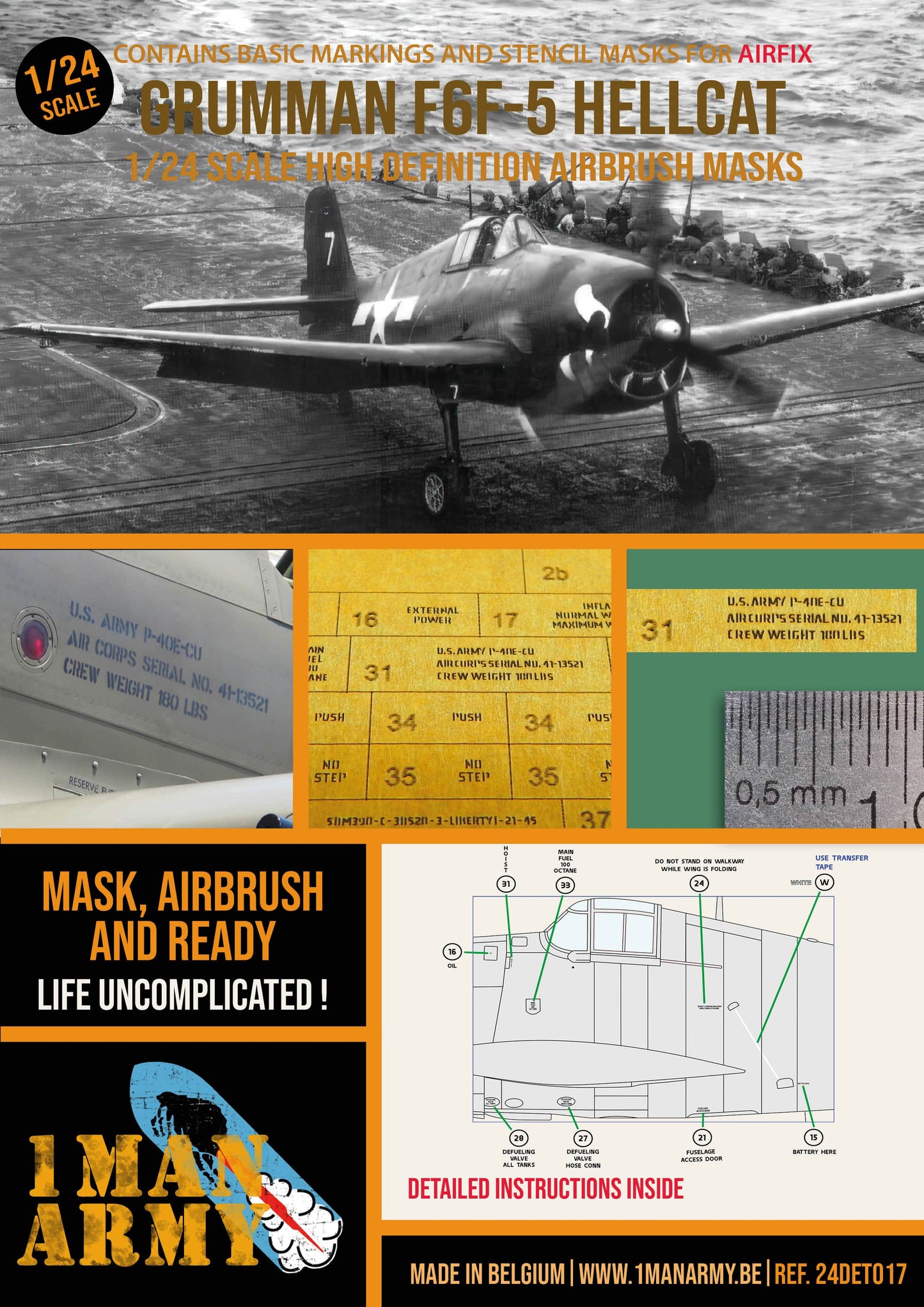 Grumman F6F-5 Hellcat (Airfix)