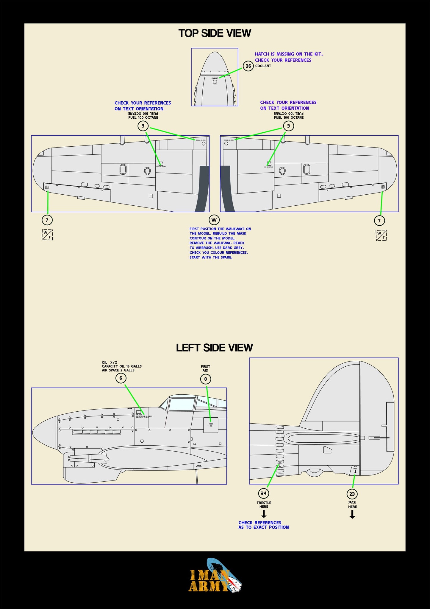 Hawker Typhoon MK.IB 'Car Door' (Airfix)