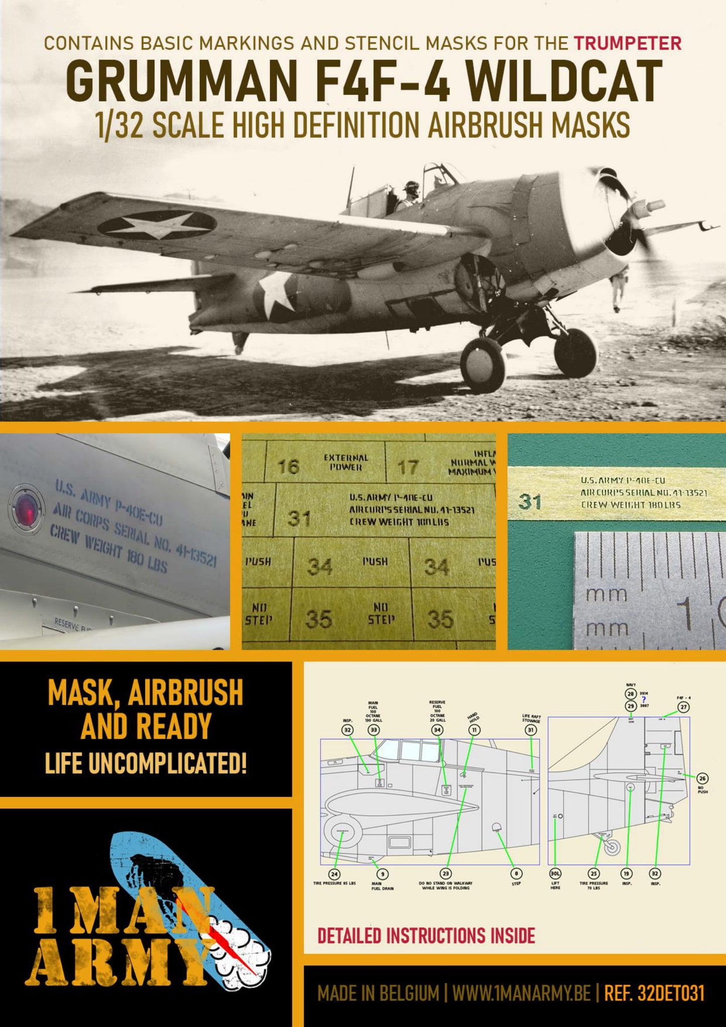 Grumman F4F-4 Wildcat (Trumpeter)