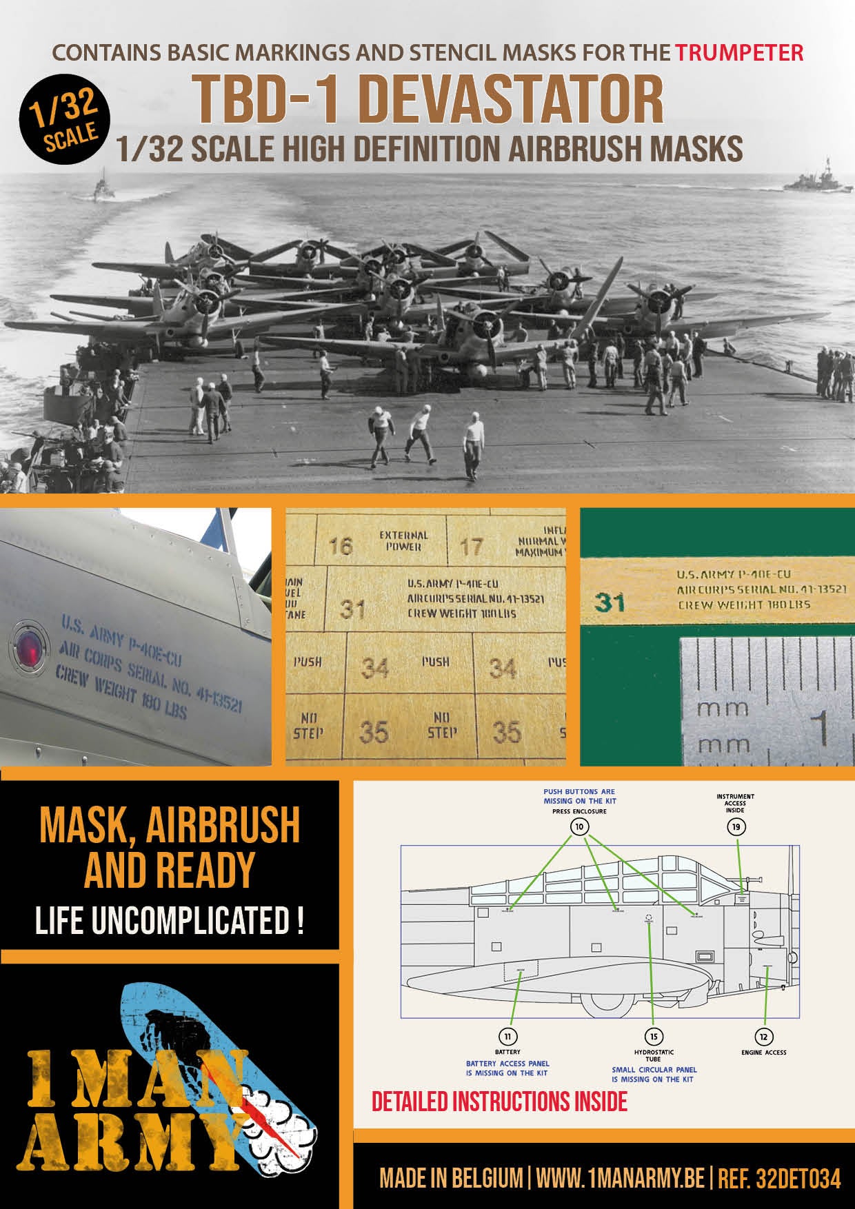 TBD-1 Devastator - (Trumpeter)