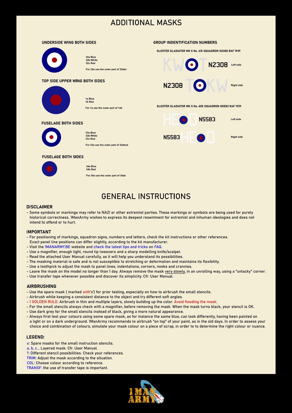 Gloster Gladiator MK.II RAF 1939-40