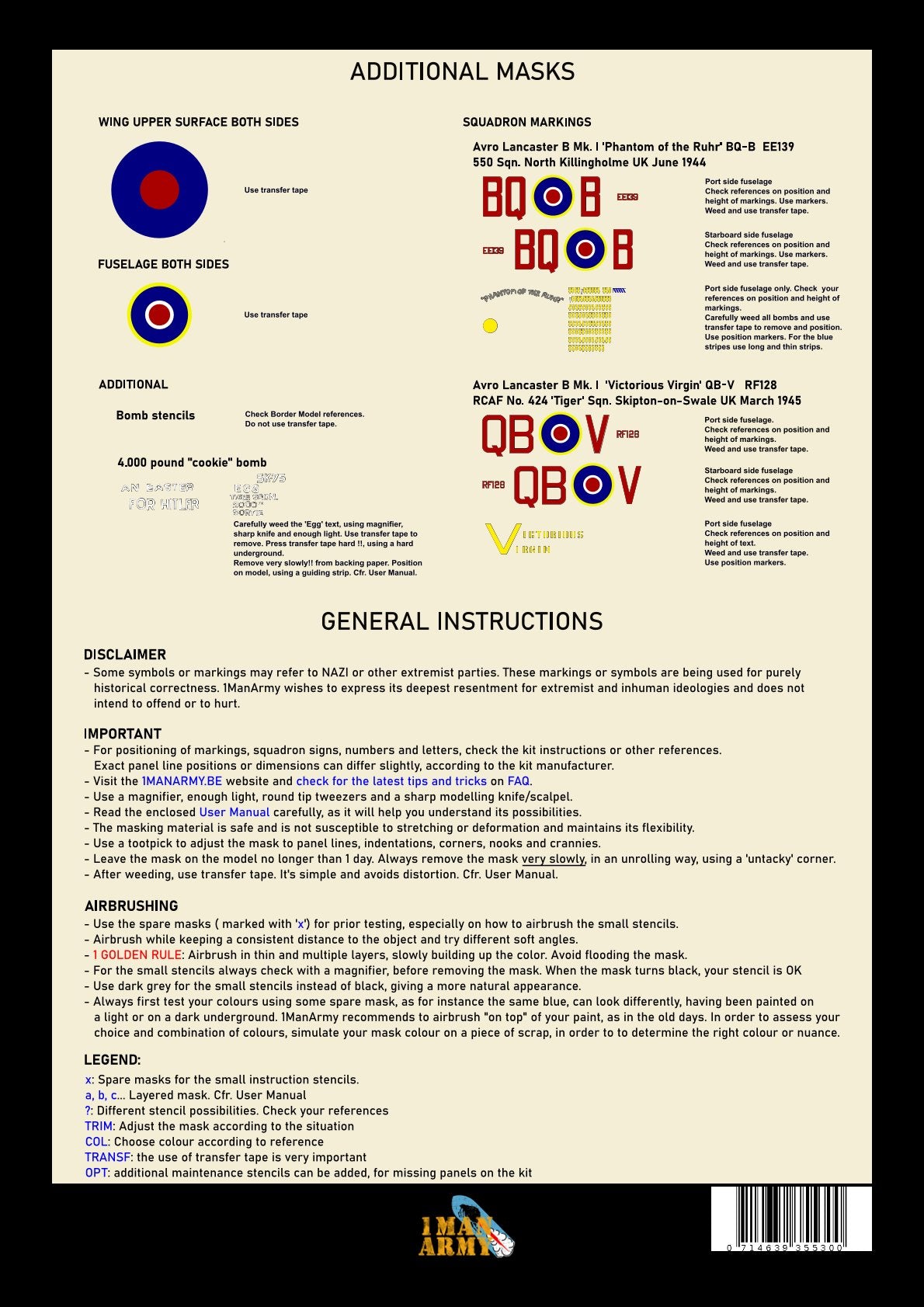 Avro Lancaster B.Mk.1 - (Border Models)