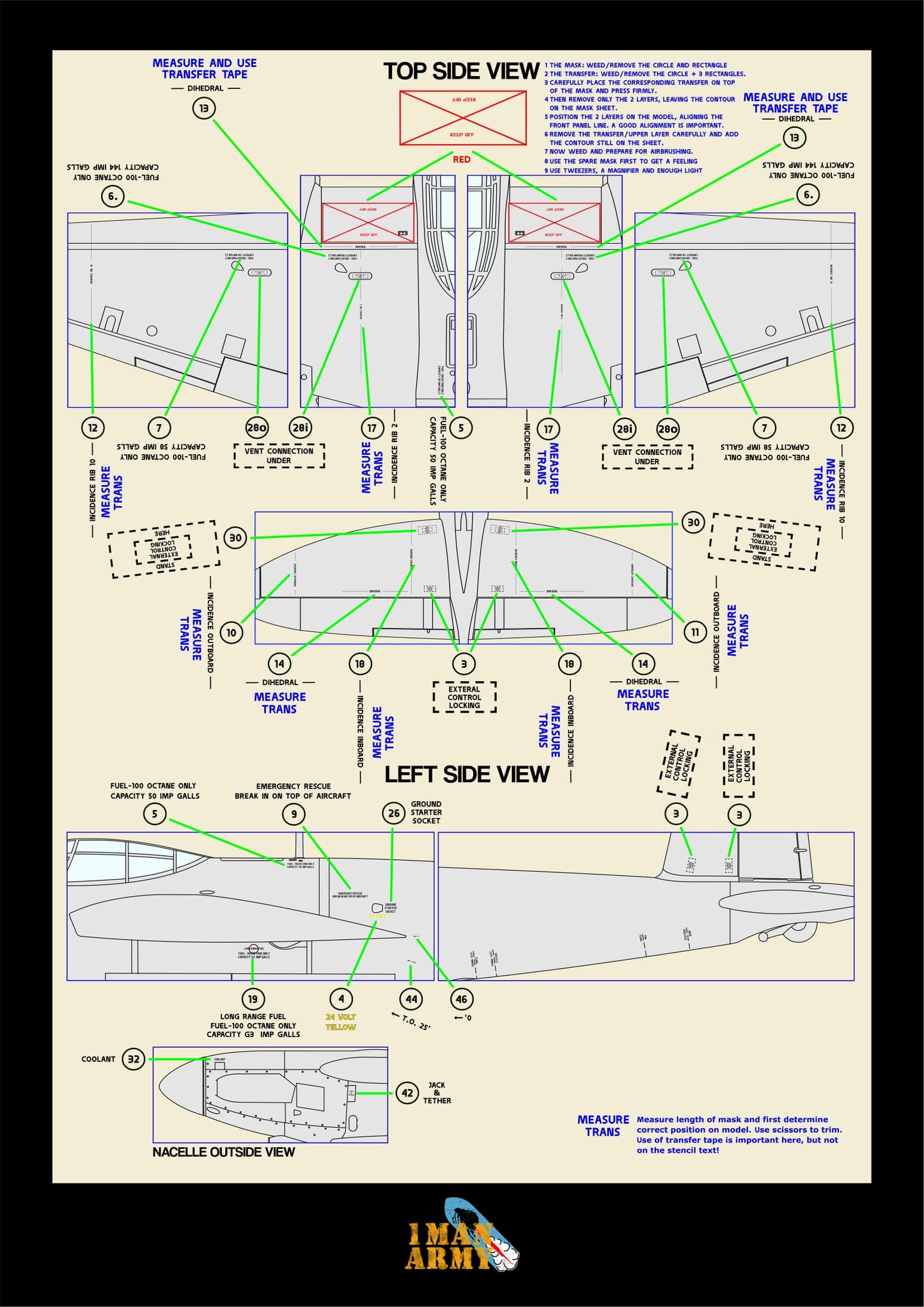 De Havilland Mosquito FB MK.VI - (Tamiya)
