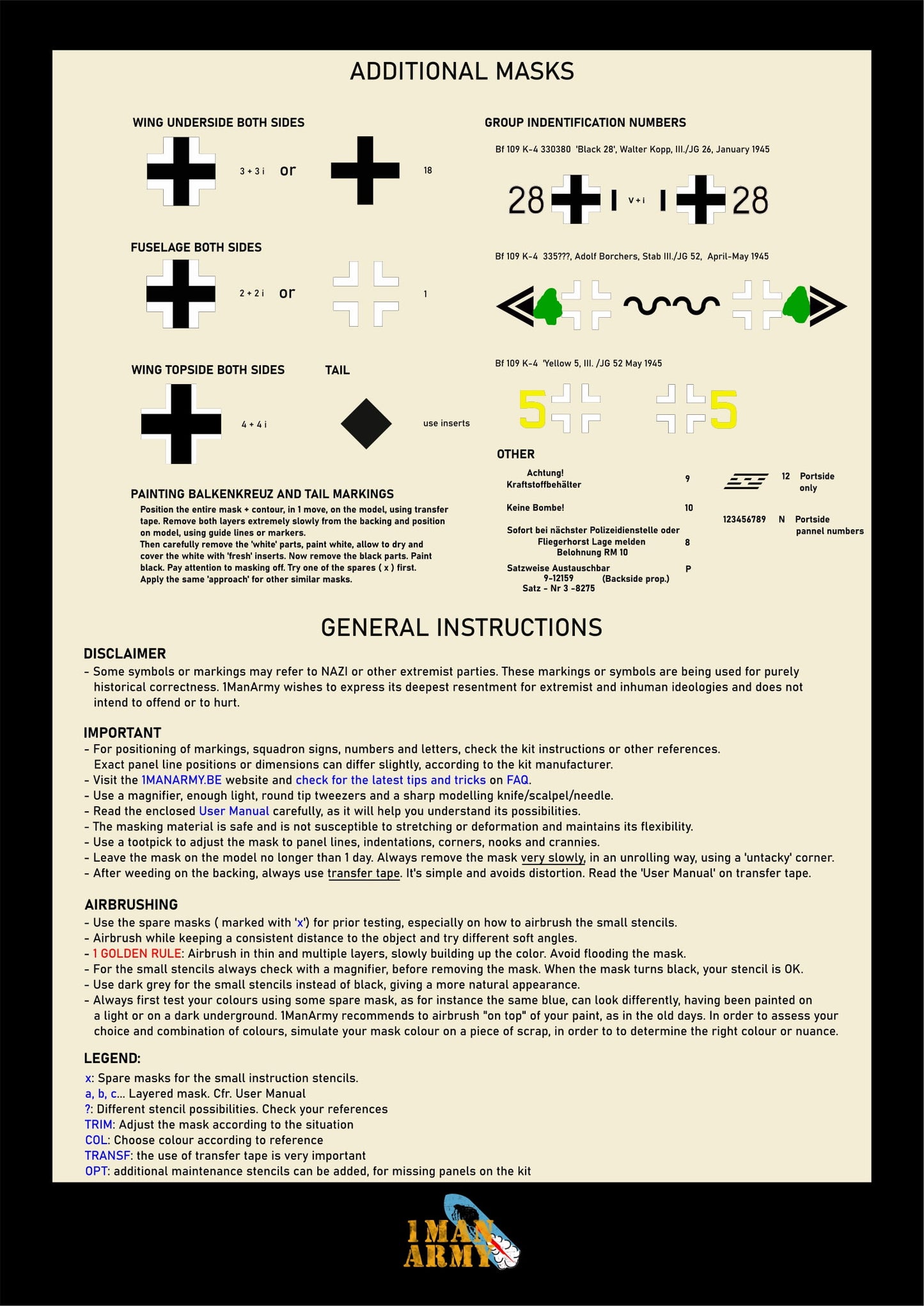 Messerschmitt BF-109K-4 - (Kotare)