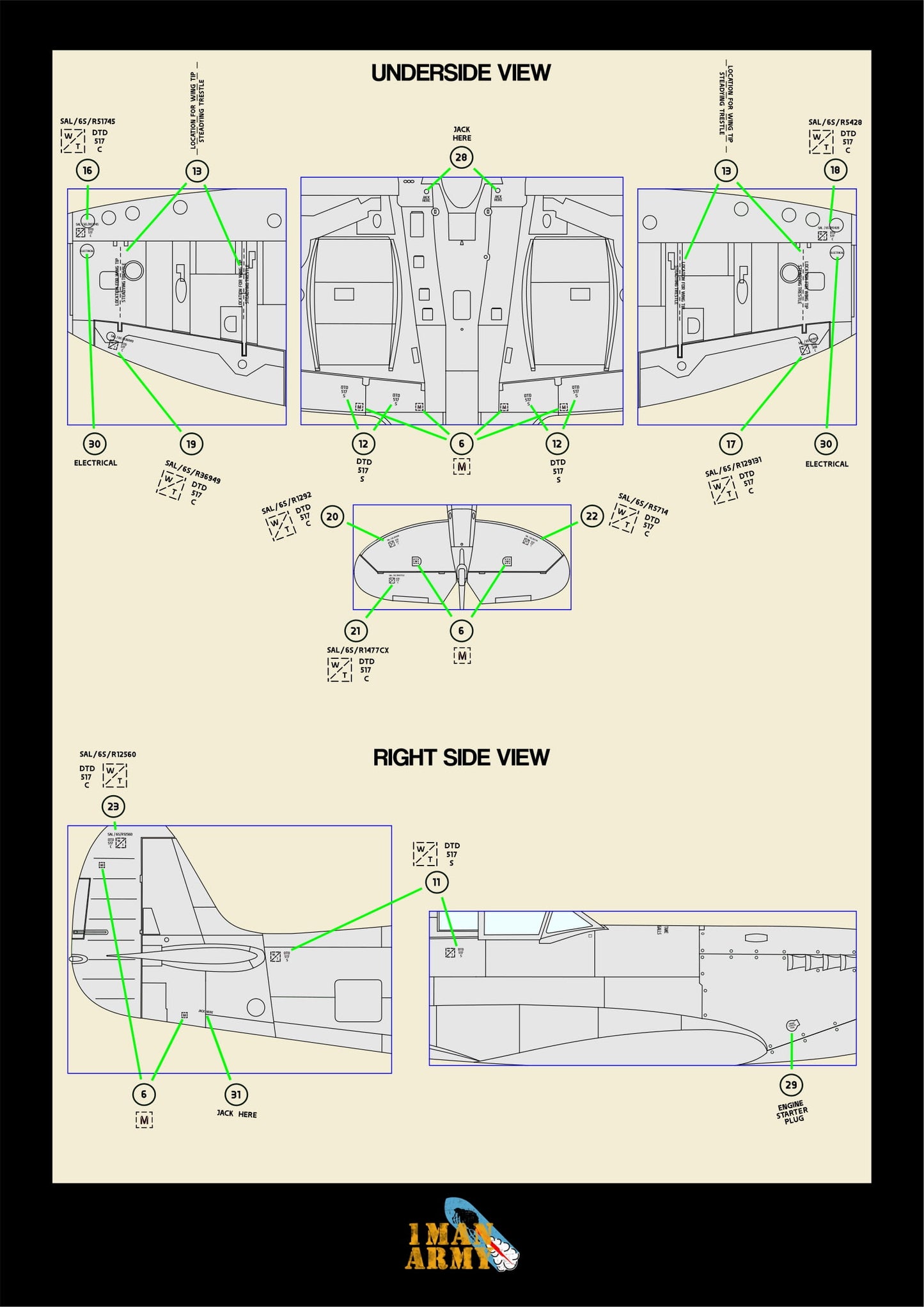 Supermarine Spitfire MK.VIII - (Tamiya)