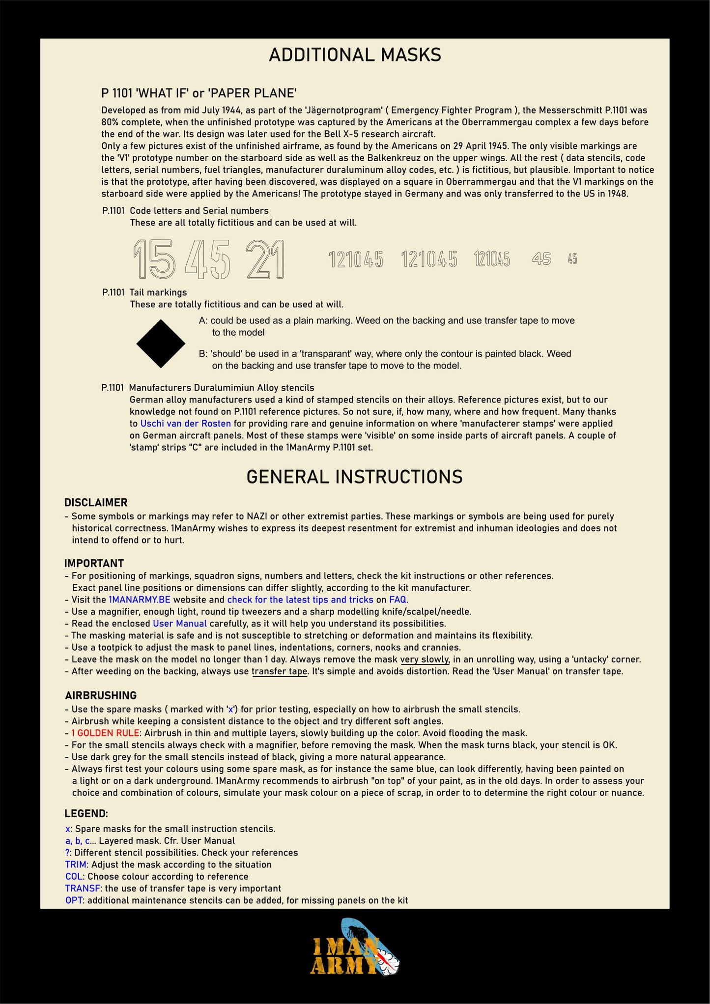 Messerschmitt P.1101 - Das Werk
