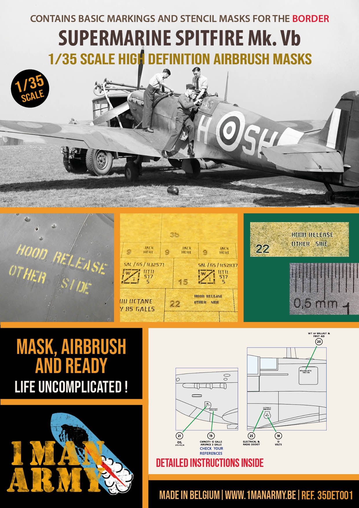 Supermarine Spitfire MK.Vb - (Border Models)