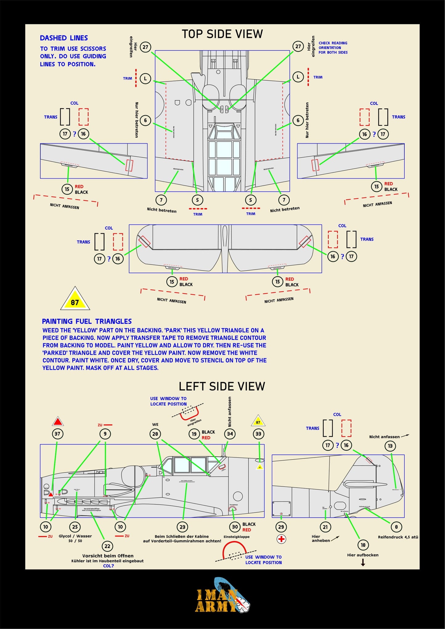 Messerschmitt BF-109 G-6  - (Border Models)