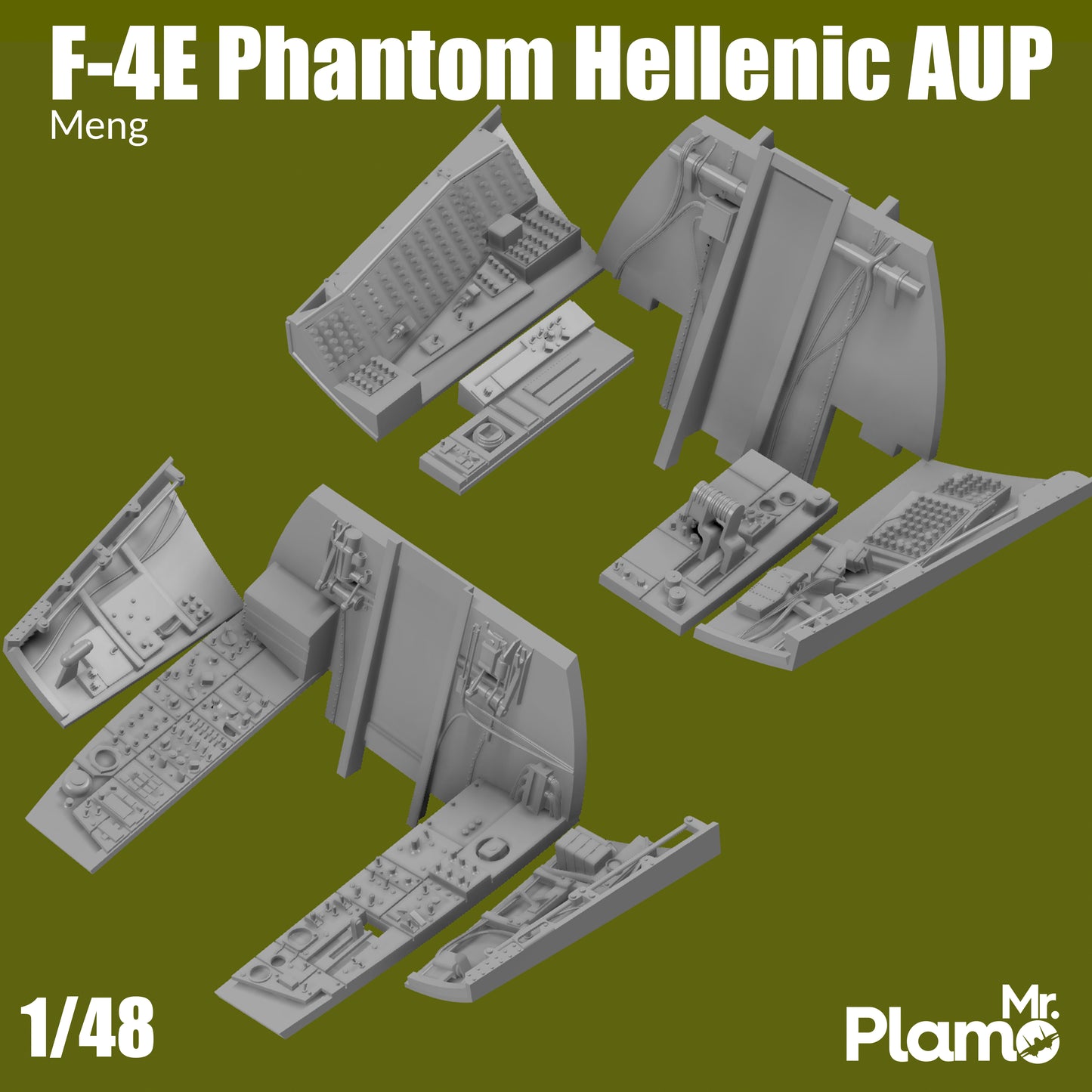 F-4E Phantom Hellenic AUP - Cockpit Upgrades (Meng)