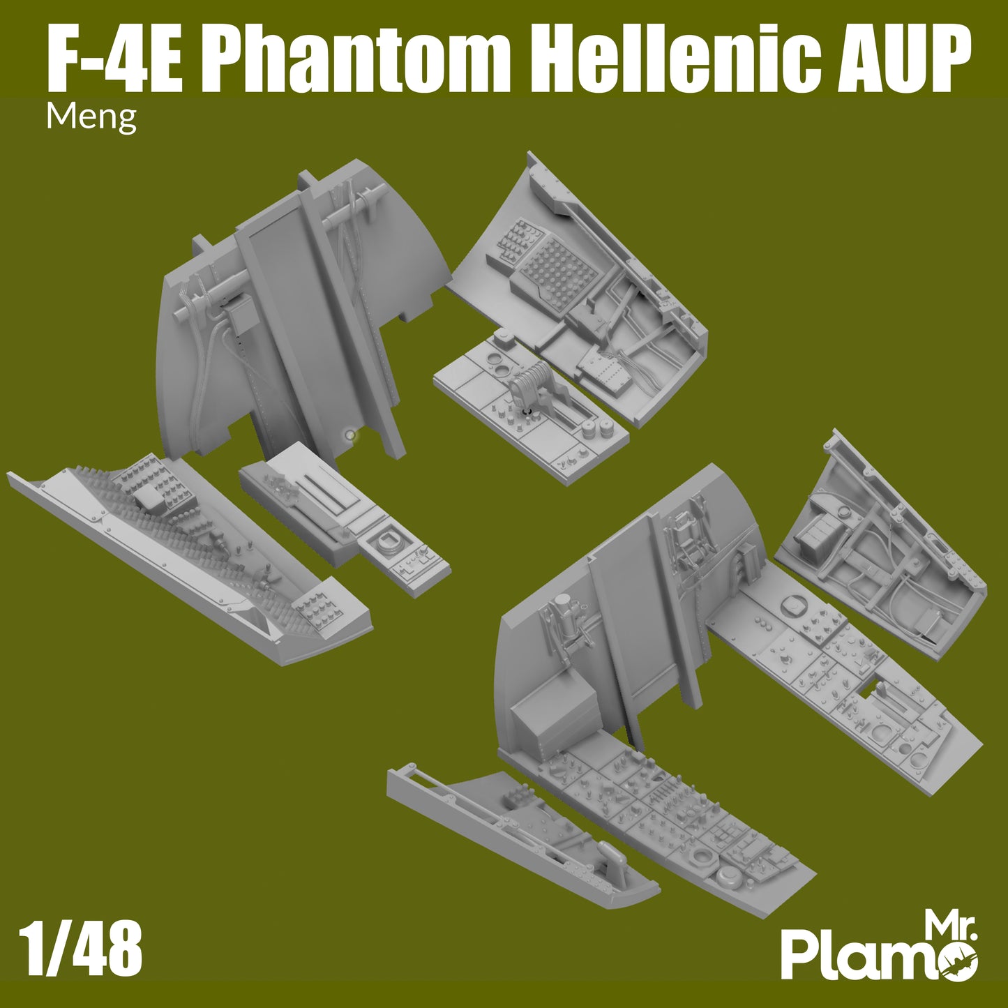 F-4E Phantom Hellenic AUP - Cockpit Upgrades (Meng)