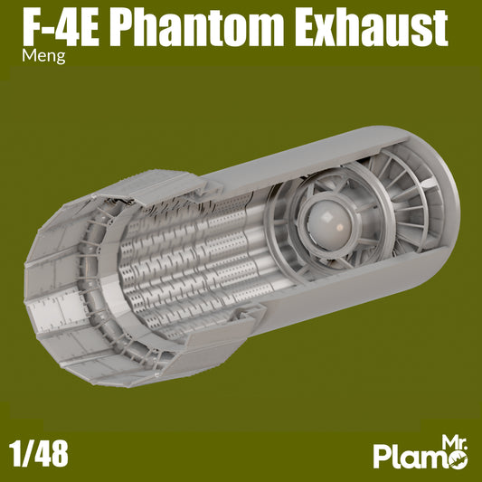 F-4 (E/G/Hellenic/Turkish) Phantom - Exhaust Nozzles + Cans/Burner Rings (Meng)