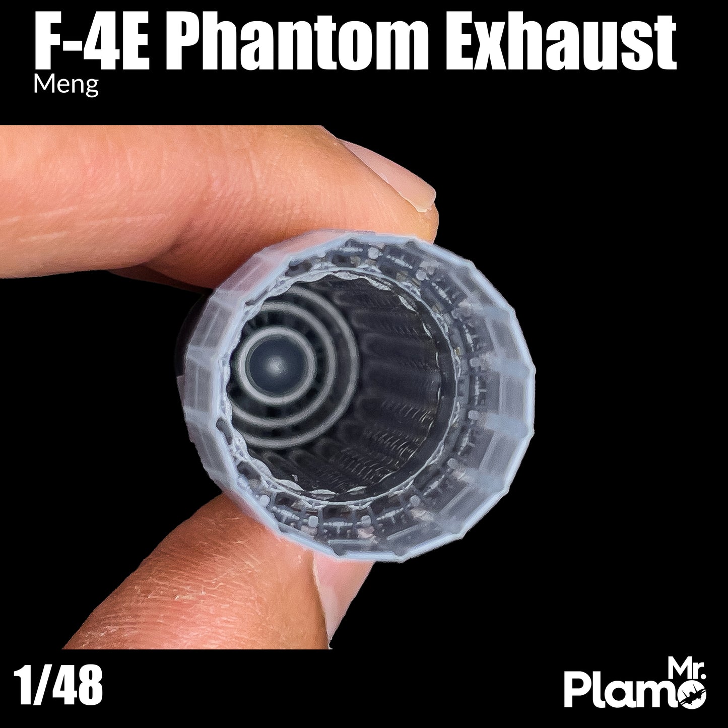 F-4 (E/G/Hellenic/Turkish) Phantom - Exhaust Nozzles + Cans/Burner Rings (Meng) (DIGITAL FILE)