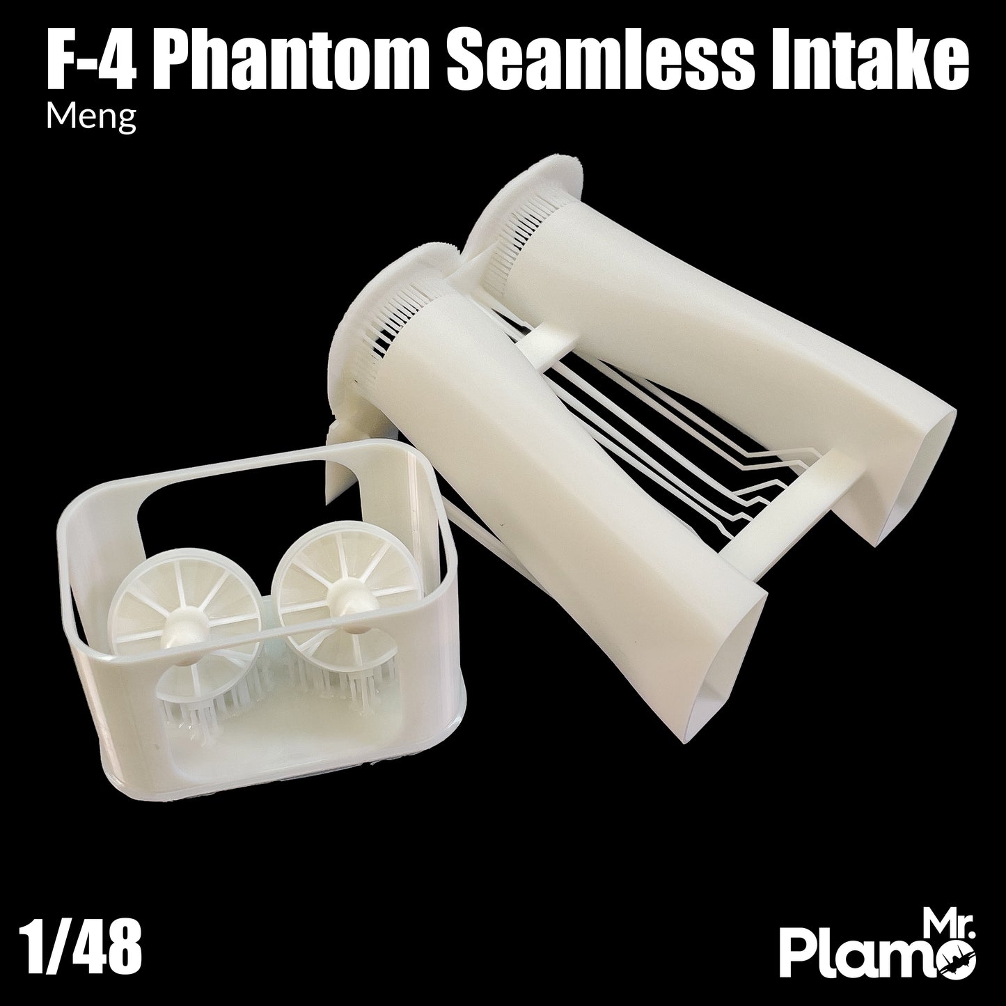 F-4 Phantom(E/G/Hellenic/Turkish) - Seamless Intake + Intake Turbine (Meng)