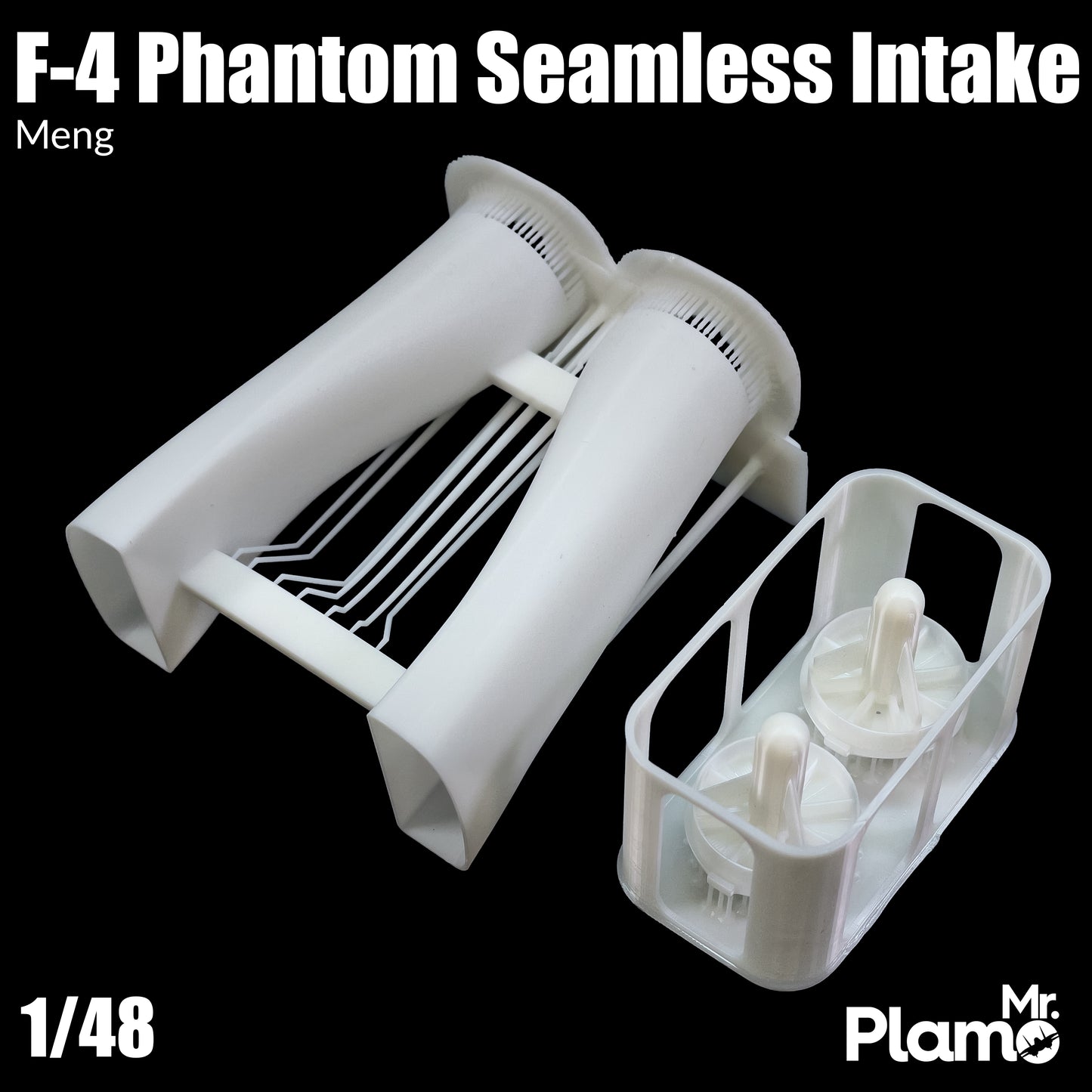 F-4 Phantom(E/G/Hellenic/Turkish) - Seamless Intake + Intake Turbine (Meng)