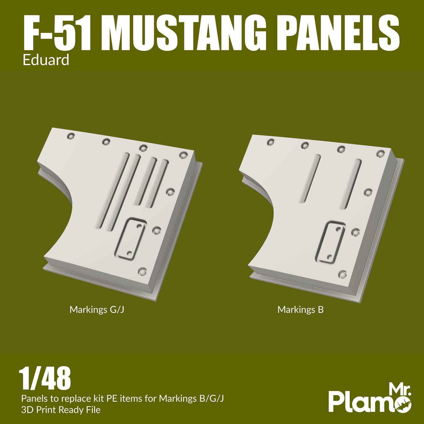 FREE! F-51 Panel Variants for "Korea" Mustangs