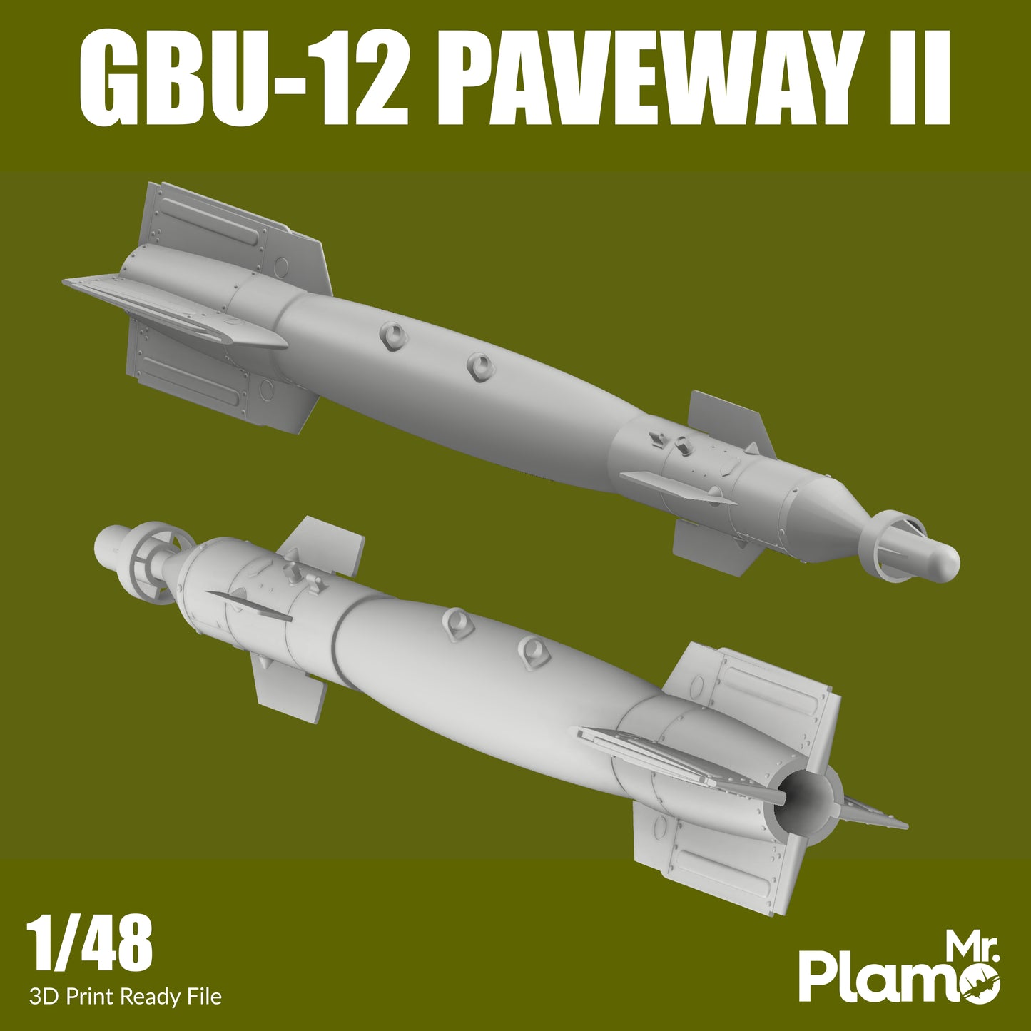 GBU-12 Paveway II - (Digital File)