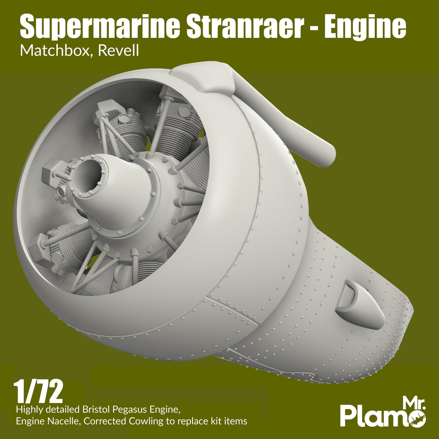Supermarine Stranraer - Engine Upgrades (DIGITAL FILE)