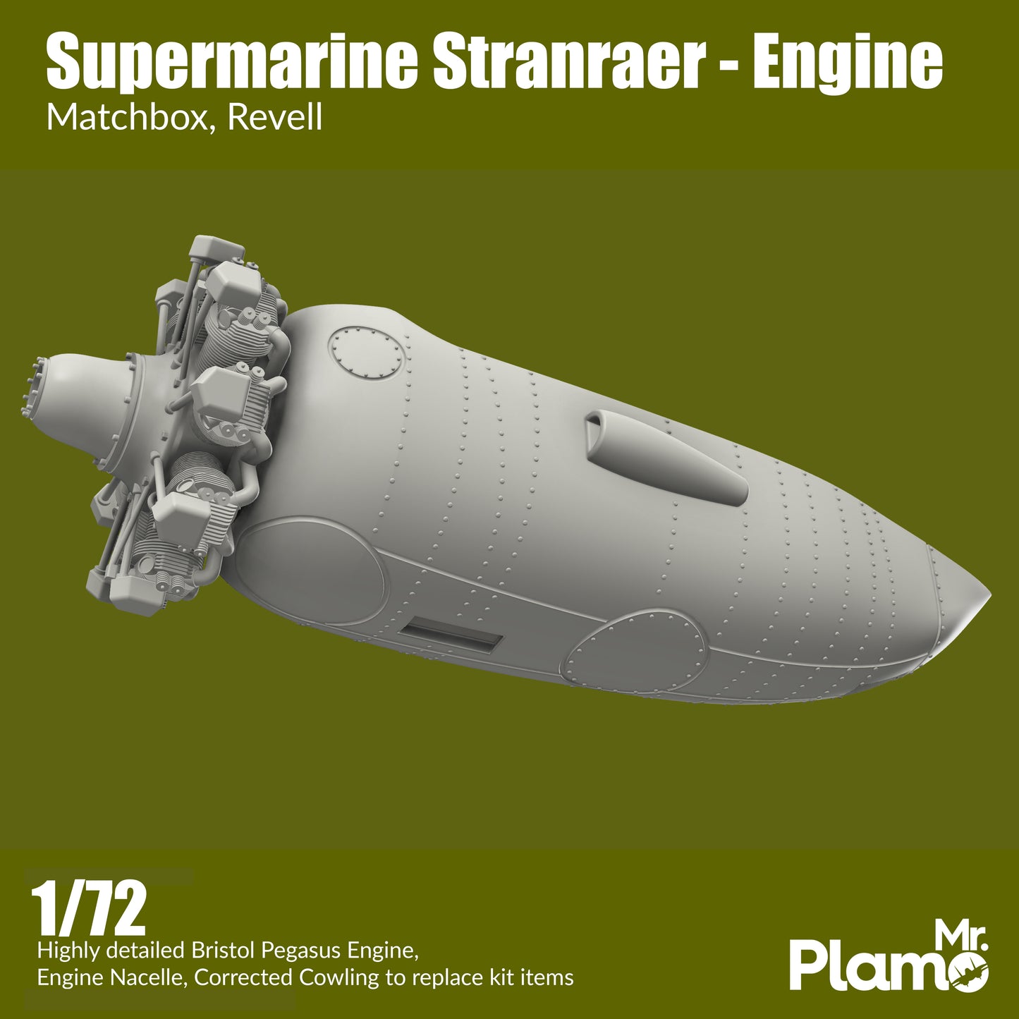 Supermarine Stranraer - Engine Upgrades (DIGITAL FILE)